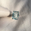 Women's Luxury Geometric Metal Ring With Topaz And Sapphire Style Diamond Look Fashion Jewelry Wholesale