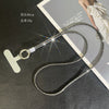 Women's Luxury Highgrade Crystal Diamond Chain Halter Phone Case Hanging Ornaments With Crossbody Chain Electroplated Design