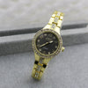 Women's Luxury Leisure Metal Quartz Watch With Round Dial And Stainless Steel Strap