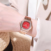 Women's Luxury Leisure Stainless Steel And Alloy Watch With Octagonal And Round Design