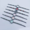 Women's Luxury Quartz Bracelet Watch Alloy Round Diamond
