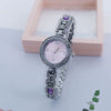 Women's Luxury Quartz Bracelet Watch Alloy Round Diamond
