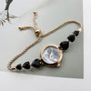 Women's Luxury Retro Round Alloy And Stainless Steel Bracelet Watch
