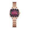 Women's Luxury Square Alloy Quartz Waterproof Watch