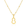 Women's Luxury Stainless Steel And Copper Zircon Necklace Set With Diamonds In Heart Shape And Bow Pattern