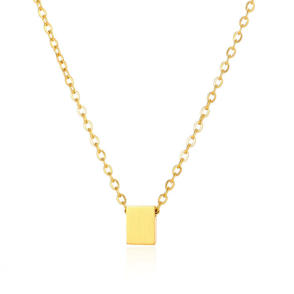 Women's Luxury Stainless Steel And Copper Zircon Necklace Set With Diamonds In Heart Shape And Bow Pattern