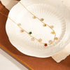 Women's Luxury Star Titanium Steel Necklace With Electroplating