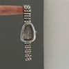 Women's Luxury Steel Band Quartz Watch Gray Silver Simple Elegant Cold Style