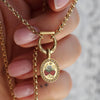 Women's Luxury Strawberry Pattern Titanium Steel Necklace With Pearl Furnace Vacuum Plating 18K Real Gold