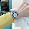 Women's Luxury Style Alloy Case Bracelet Watch With Ordinary Glass Mirror