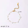 Women's Luxury Titanium Steel Ochain Necklace With Geometric Style And Electroplating Treatment