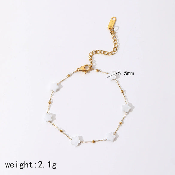 Women's Luxury Titanium Steel Ochain Necklace With Geometric Style And Electroplating Treatment