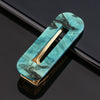 Women's Marble Acetate Hair Clip Set Sculpted Leopard Print Geometric Side Clips For Hair Accessories