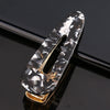 Women's Marble Acetate Hair Clip Set Sculpted Leopard Print Geometric Side Clips For Hair Accessories