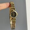 Women's Medieval Style Mini Round Alloy Band Watch