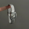 Women's Metal Alloy Band Round Dial Quartz Watch