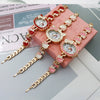 Women's Metal Alloy Cartoon Shape Bracelet Watch