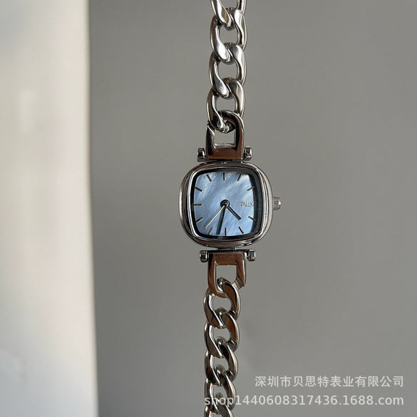 Women's Metal Alloy Stainless Steel Band Round Dial Romantic Elegant Fashionable Watch