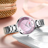 Women's Metal And Stainless Steel Round Fashion Waterproof Watch