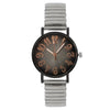 Women's Metal Band Round Dial Quartz Watch Fashion Style