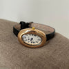 Women's Metal Belt Oval Retro Quartz Watch
