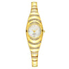 Women's Metal Bracelet Quartz Watch With Oval Dial And Leisure Style