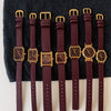 Women's Metal Case Square Dial Imitation Leather Strap Quartz Fashion Watch