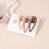 Women's Metal Cute Candycolored Frosted Onecharacter Clip Set With Baking Paint Process