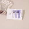 Women's Metal Cute Candycolored Frosted Onecharacter Clip Set With Baking Paint Process