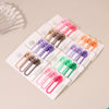 Women's Metal Cute Candycolored Frosted Onecharacter Clip Set With Baking Paint Process