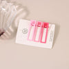 Women's Metal Cute Candycolored Frosted Onecharacter Clip Set With Baking Paint Process
