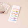 Women's Metal Cute Candycolored Frosted Onecharacter Clip Set With Baking Paint Process