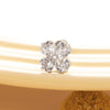 Women's Metal Electroplated Sweet Love Lucky Grass Style Ear Nail