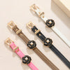 Women's Metal Fashion Bracelet With Flower Pattern And Electroplating Design