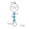 Women's Metal Finger Bracelet With Bow Drop Shape And Geometric Pattern Electroplated