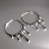 Women's Metal Geometric Electroplated Earrings Natural Style Trendy Minimalist Cold Style Fashion Jewelry