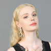 Women's Metal Geometric Statement Earrings Minimalist Retro Design Elegant Bold Fashion Jewelry Wholesale
