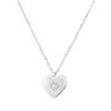Women's Metal Heart Shaped Geometric Ins Style Electroplated Clavicle Chain Necklace