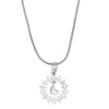 Women's Metal Heart Shaped Geometric Ins Style Electroplated Clavicle Chain Necklace