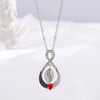 Women's Metal Heart Shaped Geometric Ins Style Electroplated Clavicle Chain Necklace
