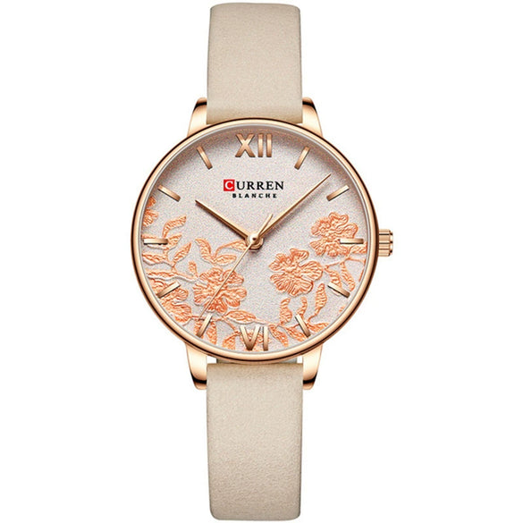 Women's Metal Meshbelt Leisure Style Round Dial Quartz Wrist Watch
