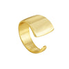 Women's Metal Open Ring Cold Simple Style Copper Gold Plated Geometric Pattern