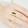 Women's Metal Open Ring Cold Simple Style Copper Gold Plated Geometric Pattern