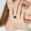 Women's Metal Open Ring Cold Simple Style Copper Gold Plated Geometric Pattern