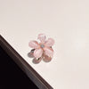 Women's Metal Plant Flower Electroplated Hair Gripper