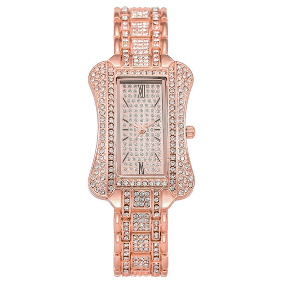 Women's Metal Watch Fashion Style Diamondencrusted Cartoon Shape Manufacturer Wholesale