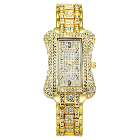 Women's Metal Watch Fashion Style Diamondencrusted Cartoon Shape Manufacturer Wholesale