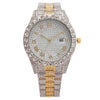 Women's Metal Watch With Roman Pattern And Fashion Style