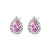 Women's Micro Inlaid Zircon Drop Earrings In Environmental Protection Copper Natural Style Dangle Earrings