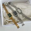 Women's Middle Ancient Style Square Alloy Watch Leisure Style
